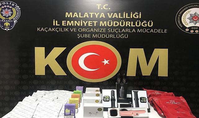 Malatya'da kaçakçılara baskın!