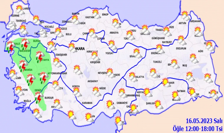 Doğu Anadolu’da hava kapalı olacak! Malatya da iller arasında