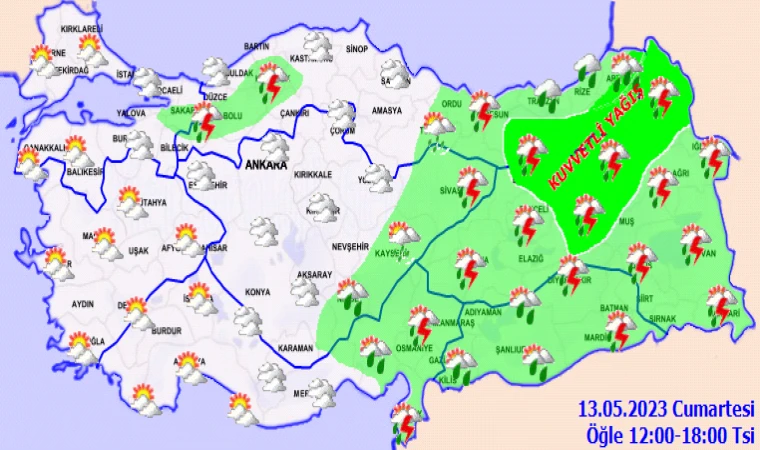 Meteorolojinin Malatya için uyarıları sürüyor: Saatlere dikkat!