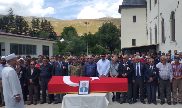 70 yaşındaki Kıbrıs Gazisi'ne son veda!