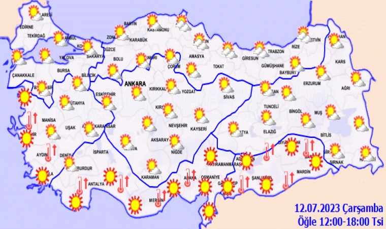 Meteoroloji tahminleri açıkladı! Malatya’yı da ilgilendiriyor…