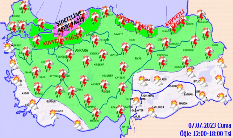 Tüm yurdu etkisi altına alacak! Malatya da uyarıldı…