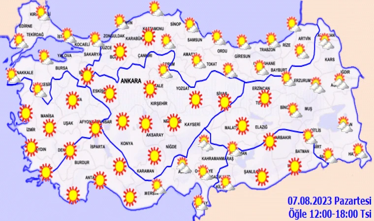 Malatya kavrulacak! 7 Ağustos Pazartesiye dikkat edin…