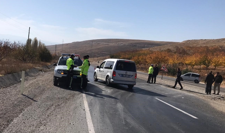 Malatya-Kayseri karayolunda feci kaza!