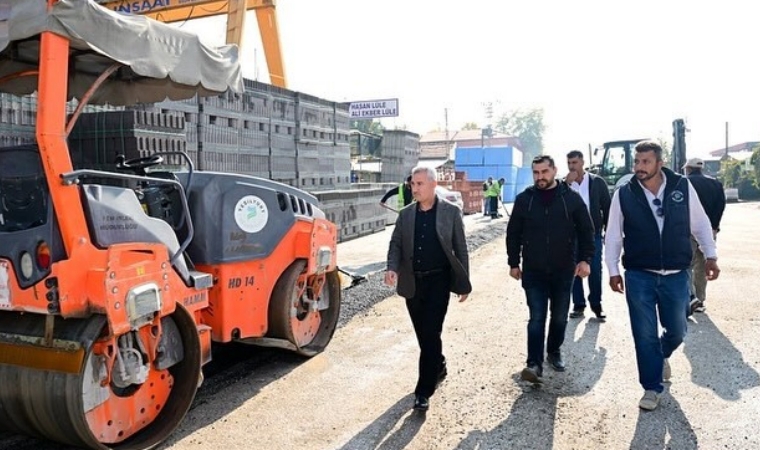 Yeşiltepe’nin yolları modern bir yapıya kavuşuyor!