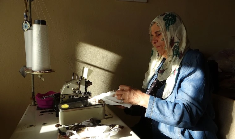 Dikiş makinesinin başında geçen 60 yıl!..