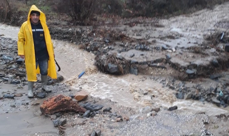 Doğanşehir'de yağmur suları sel getirdi!..