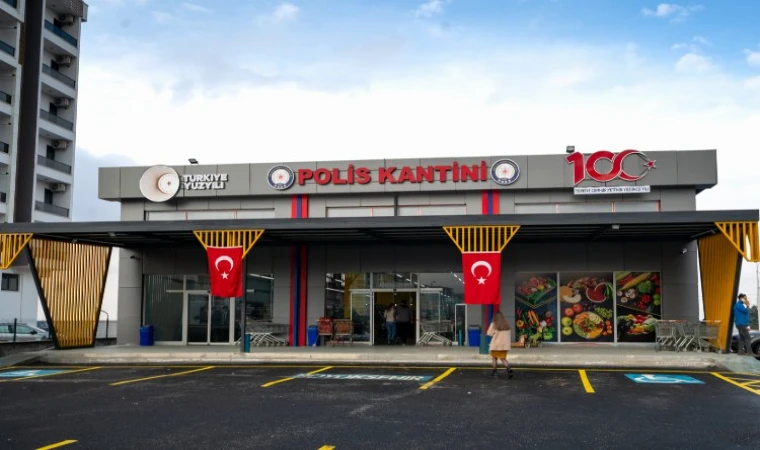 Malatya’da Polis Kantini tamamlandı