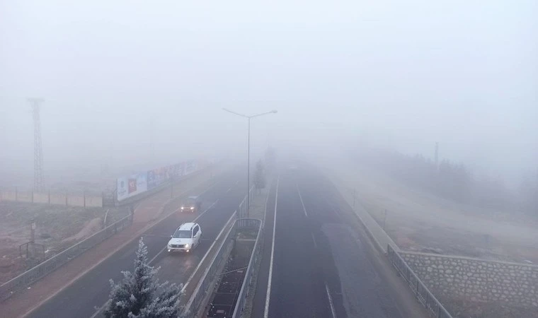 Malatya’da yoğun sis etkili oldu!..