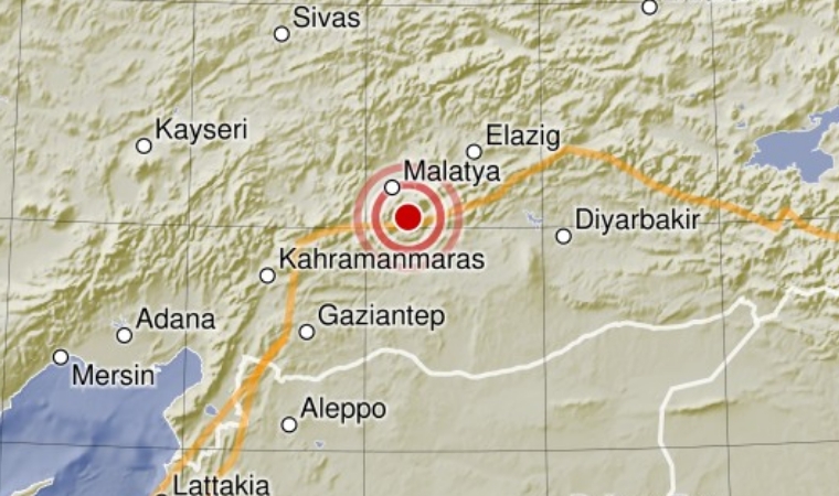 Malatya'daki deprem yaklaşık 477 ton TNT patlayıcısına eş değer enerjiyi ortaya çıkardı!