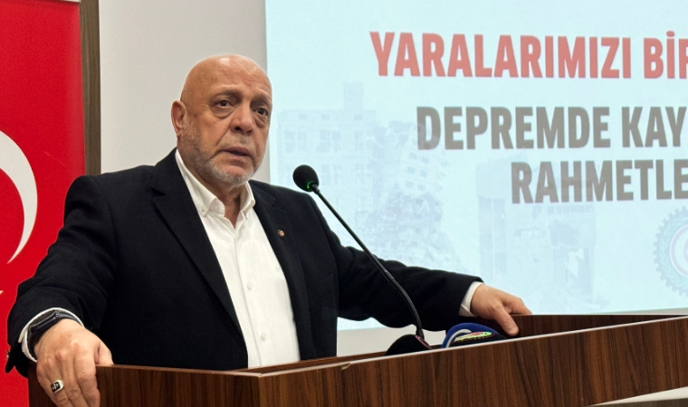 Hak-İş Genel Başkanı Arslan: “Hollanda gibi bir ülkenin tamamının yıkıldığını düşünün”