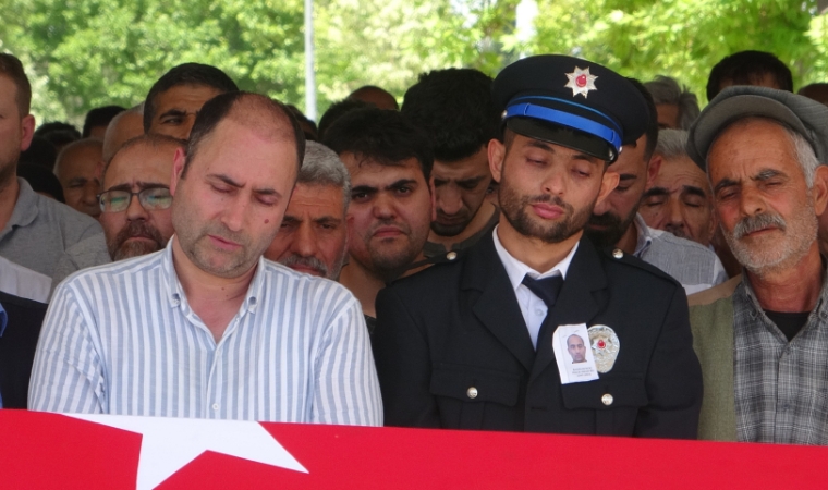 Kalp Krizi Geçiren Polis Memuru Bayram Koç Son Yolculuğuna Uğurlandı