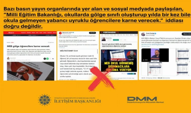 İddia: Okula Gitmeyen Yabancı Uyruklu Öğrencilere Karne Verilecek mi?