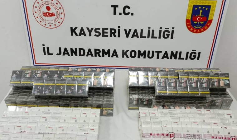 Kayseri - Malatya Karayolu Üzerinde Kaçak Sigara Operasyonu