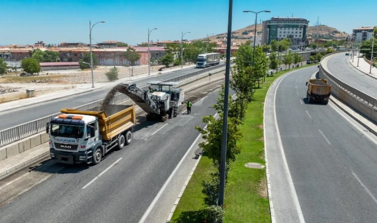 Malatya Çevreyolunda Yenileme Çalışmaları Başladı