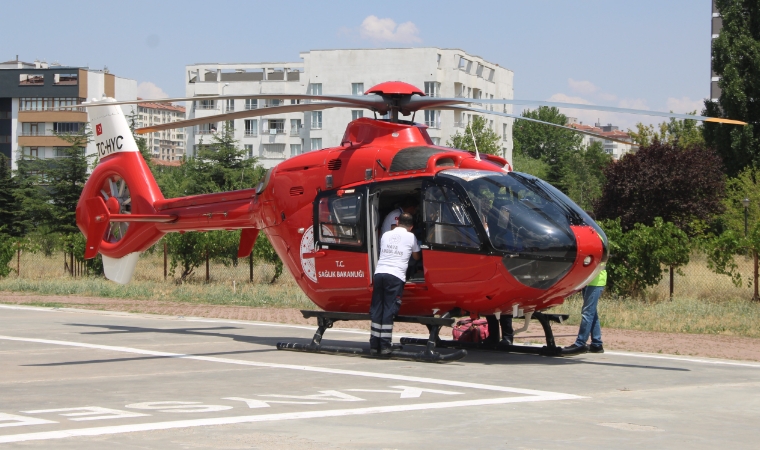 Malatya'dan Kalkan Helikopter Ambulans, Ferah Bebek İçin Havalandı