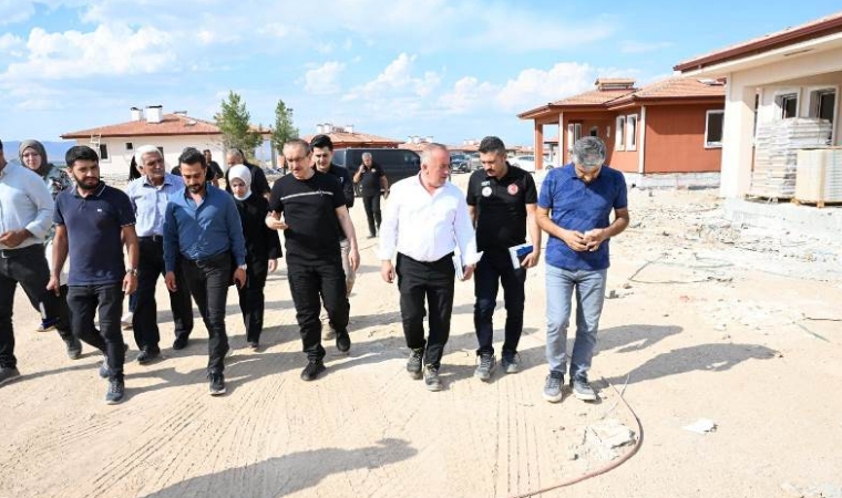 Malatya'da 486 Kırsal Konut Projesinde Son Durum: İnşaatlar Tamamlanmak Üzere