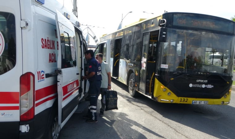 MOTAŞ Otobüsü ve Hafif Ticari Araç Çarpıştı: Malatya’da 2 Yaralı