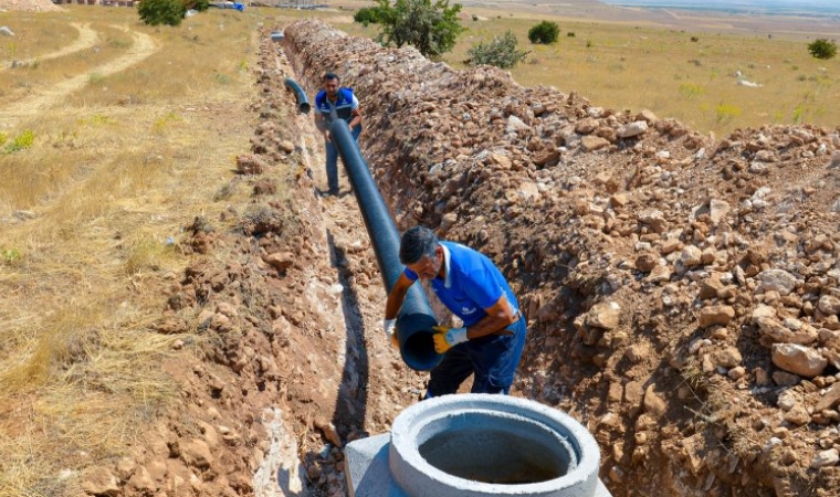 Yazıhan Çivril Mahallesi İçin İçme Suyu ve Kanalizasyon Hattı Tamam!