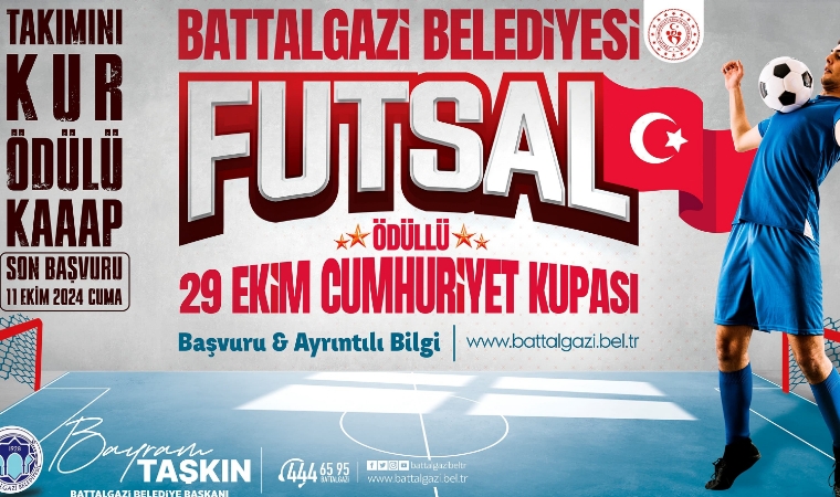 Battalgazi Belediyesi’nden Gençlere Spor Fırsatı: Futsal Turnuvası Başlıyor!