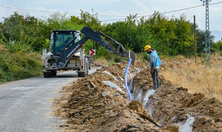 MASKİ Suluköy İçin Sahada: 3 Bin Metrelik Su Hattı Çalışmaları Başladı