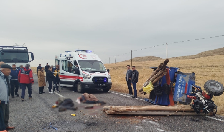 Arguvan’da Feci Trafik Kazası! Çapa Motoru ile Tır Çarpıştı, 1 Kişi Can Verdi