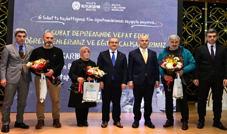 Deprem Şehidi Öğretmenler İçin Saygı ve Minnet: Malatya’dan Özel Anma!