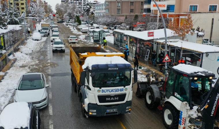 Malatya'da Karla Mücadele Seferberliği: Başkan Sami Er’den Güvenlik Çağrısı