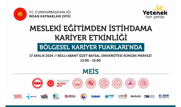 İş Dünyasının Kapıları Genç Yeteneğe Açılıyor: Yetenek Her Yerde Fuarları Başlıyor!