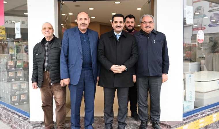 Başkan Taşkın’dan Esnafa Güçlü Destek: İnönü Caddesi Yenileniyor!