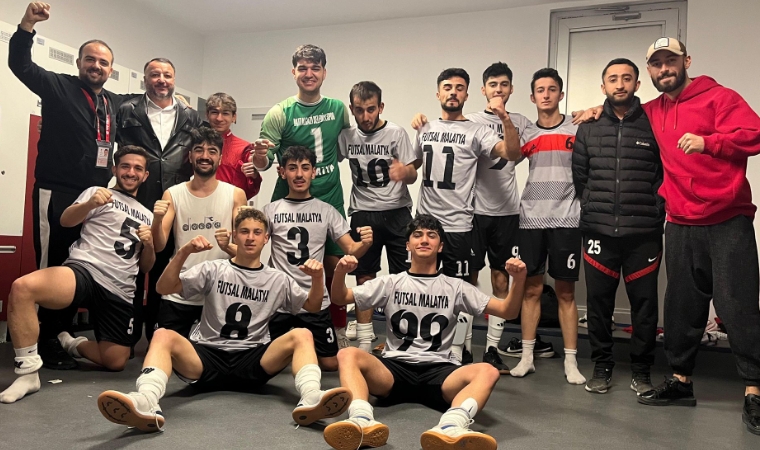 Battalgazi Belediyespor’dan Büyük Başarı! TFF Futsal 1. Ligi’ne Yükseldi!