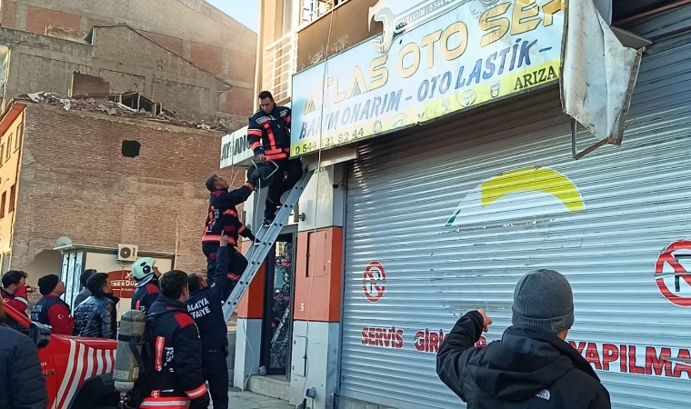 Yeşilyurt’ta İşyerinde Yangın Paniği: İtfaiye Zamanında Müdahale Etti!