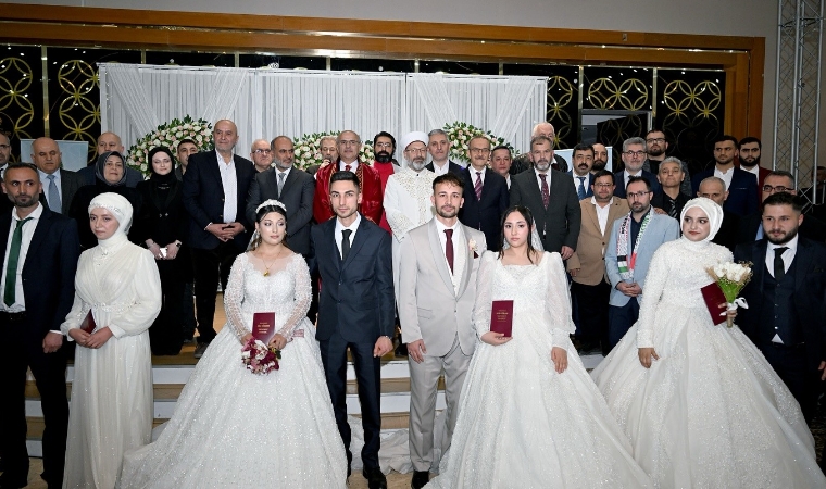 Malatya’da Aile Yılı’na Özel Toplu Nikah Töreni Gerçekleşti