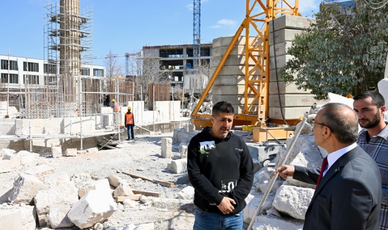 Vali Seddar Yavuz’dan Yeni Cami İnşaatına Sıkı Denetim!