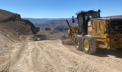 Büyükşehir Belediyesi’nden Yol Açılımı: Darende’de Yeni Yollar Yolda