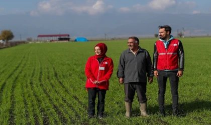 Depremden Etkilenen Çiftçilere Kızılay’dan 70.8 Milyon Destek