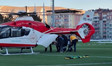 Darende'deki Silahlı Çatışmada Yaralanan Genç, Helikopterle Hastaneye Sevk Edildi