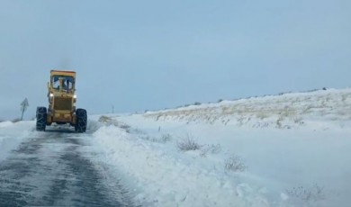 Malatya'da 342 Mahalle Yolu Ulaşıma Kapandı, 184'ü Açıldı!